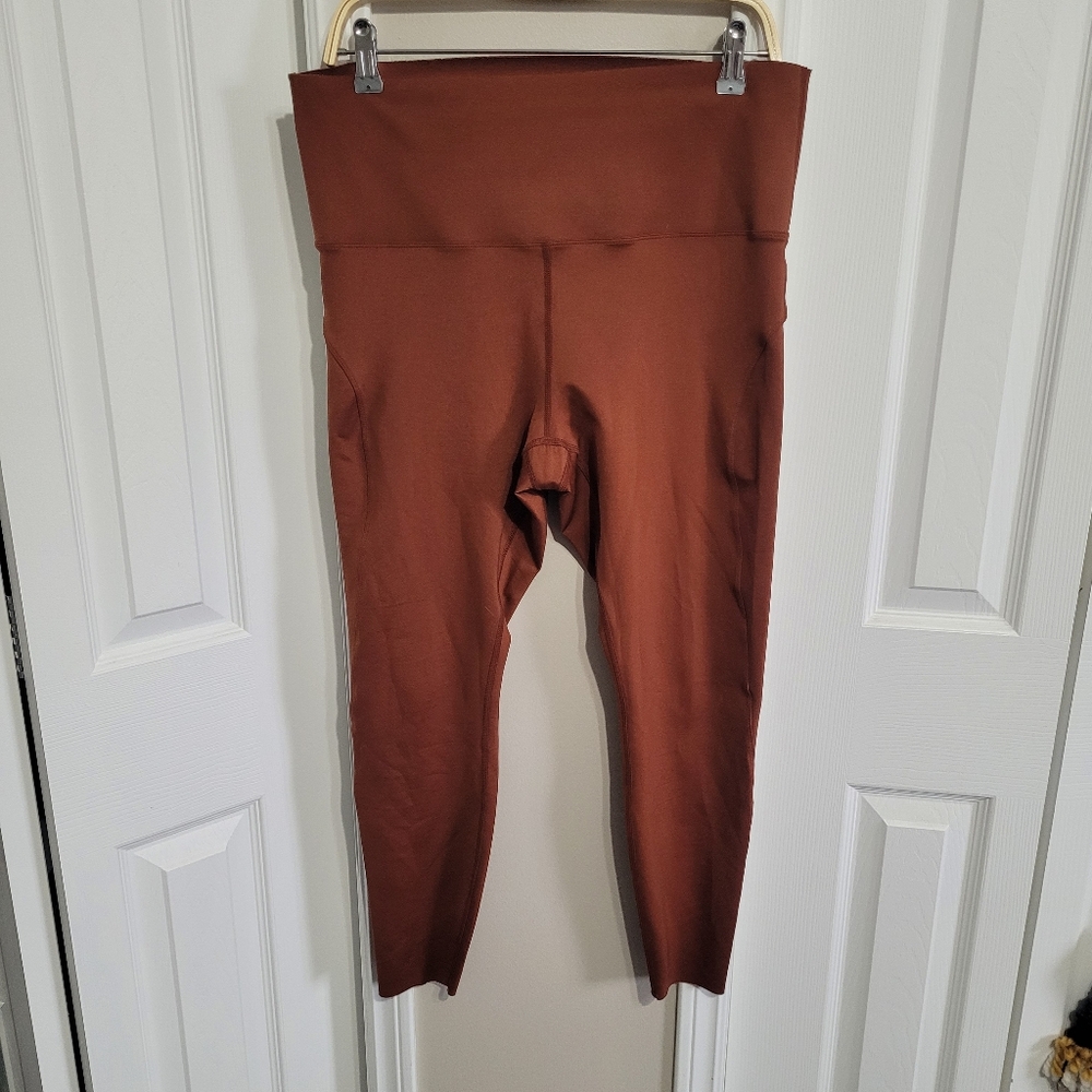 LOLE Rust Colour Leggings Size Large
